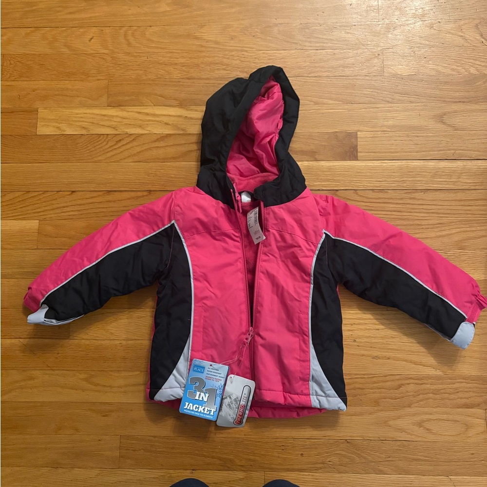NWT 3-in-1 Winter Jacket, size 3T